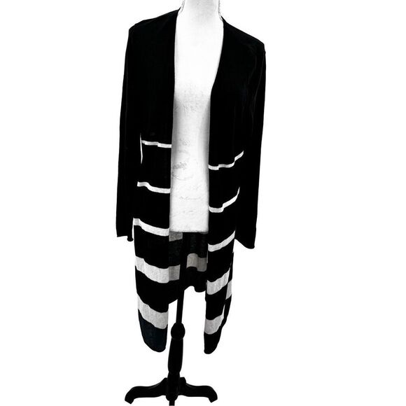 Chicos sweater cardigan size 1 line / cotton blend - Picture 1 of 10